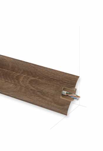 Podlahová lišta KORNER Perfecta 25-60-0-108 Dub Tabakový