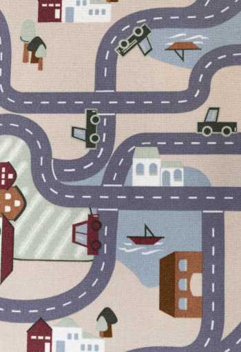 Detský metrážny koberec Scanroad 39 - Zvyšok 164x400 cm