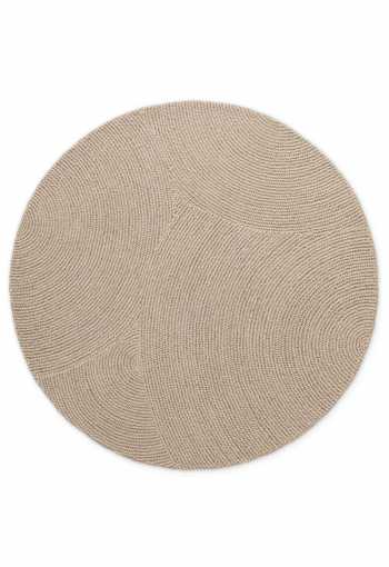 Kruhový kusový koberec Hanse Home Eleni 106221 Light Beige