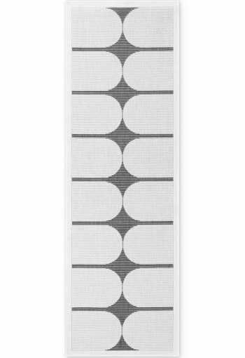 Kusový behúň Northrugs Duet 106244 Black White