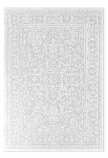 Kusový koberec Northrugs Duet 106249 White Grey