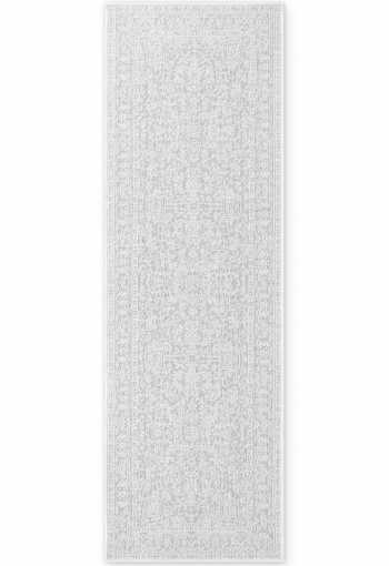 Kusový behúň Northrugs Duet 106249 White Grey