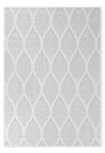 Kusový koberec Northrugs Duet 106246 White Grey