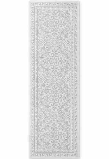 Kusový behúň Northrugs Duet 106251 White Grey