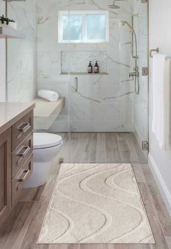 Kúpeľňová predložka LINA béžová