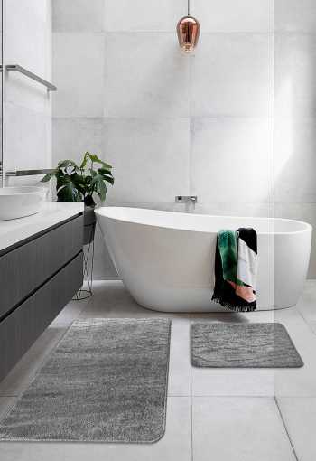 Kúpeľňová predložka BARI sivá