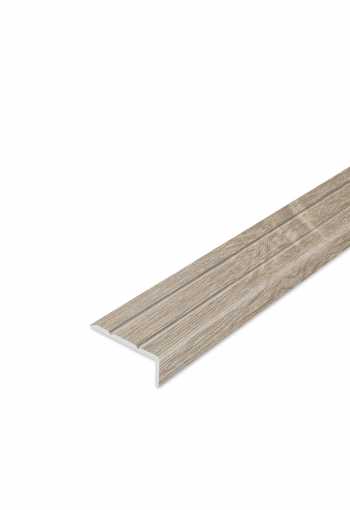 Schodová hrana samolepiaca - Jaseň Bona 24,5x10 mm