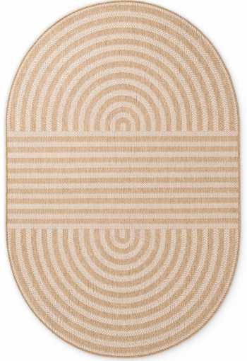 Kusový koberec Ted Baker Haringey 106393 Jute White - ovál