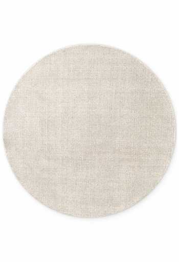 Kruhový kusový koberec Ted Baker Greenwich 106361 Natural White