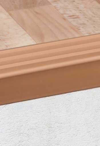 PVC schodová hrana Fatra 1891-560 hnedá