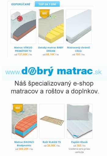 www.dobrymatrac.sk