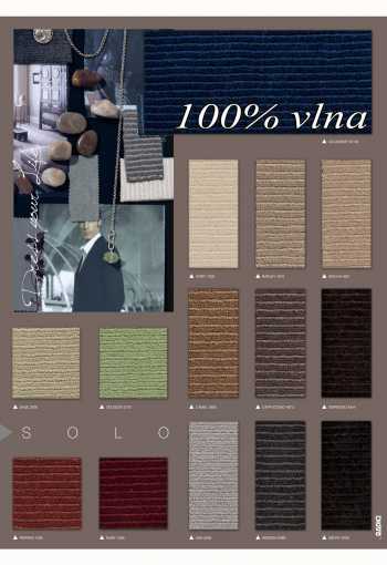 Metrážny koberec SOLO