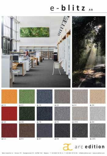 Metrážny koberec e-blitz