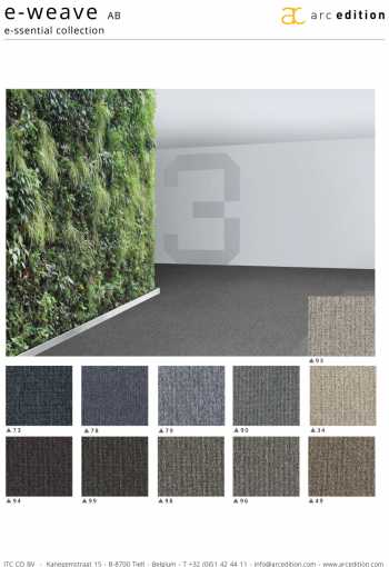 Metrážny koberec e-weave