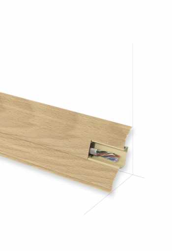 Podlahová lišta KORNER Perfecta 25-60-0-137 Buk Kráľovský