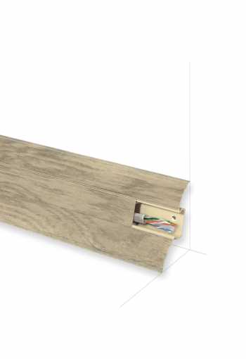 Podlahová lišta KORNER Perfecta 25-60-0-212 Dub Belweder