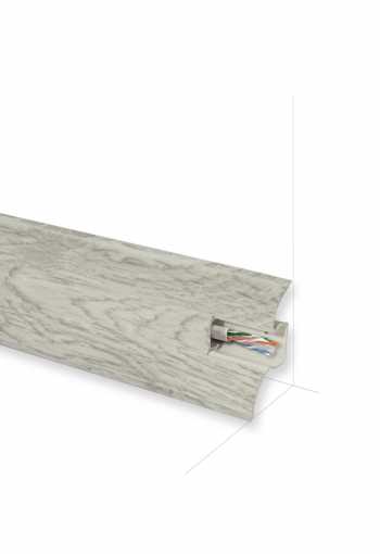 Podlahová lišta KORNER Perfecta 25-60-0-213 Gaštan Girona