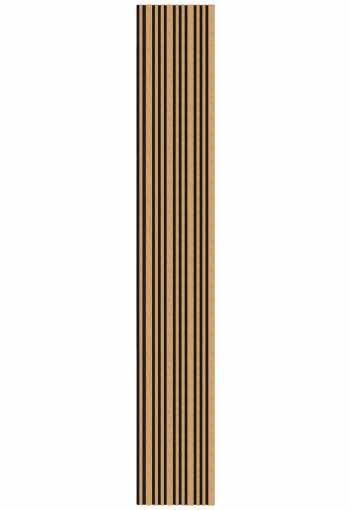 Akustický panel s dýhou - NATURAL POPLAR