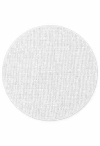 Kruhový kusový koberec Hanse Home Bouclé 106325  White