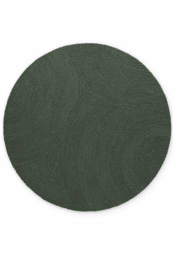 Kruhový kusový koberec Hanse Home Calmio 106404 Green