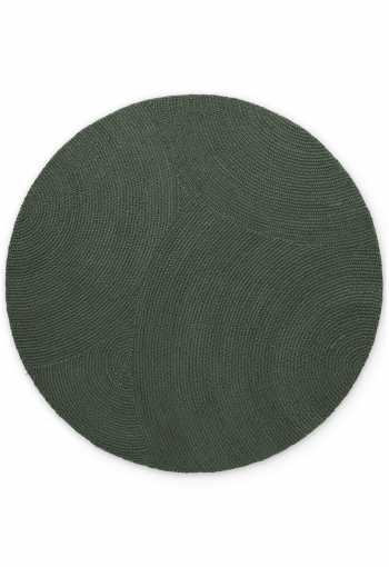 Kruhový kusový koberec Hanse Home Calmio 106404 Green