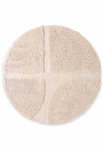 Kruhový kusový koberec Ted Baker Lambeth 106371 Cream