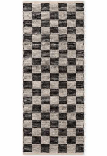 Kusový behúň Hanse Home Handloom 106333 Natural White Black