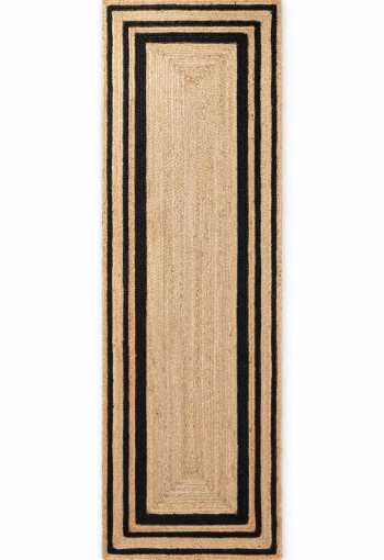 Kusový behúň Hanse Home Jutta 106302 Natural Gold Black