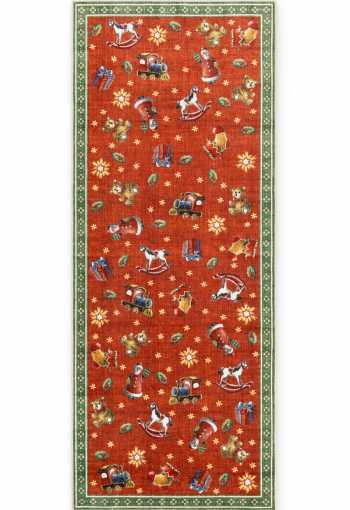 Kusový behúň Villeroy & Boch Toy`s Delight Nostalgic Noel 106499 Red Green