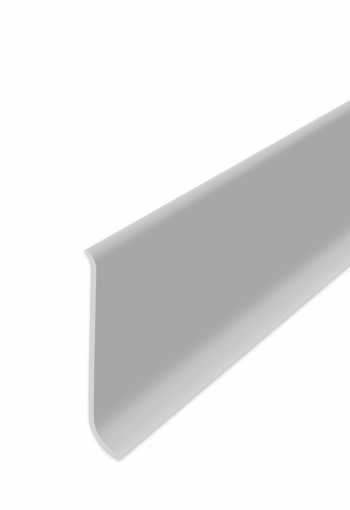 Soklový profil samolepiaci - Strieborný Matný 58x12 mm