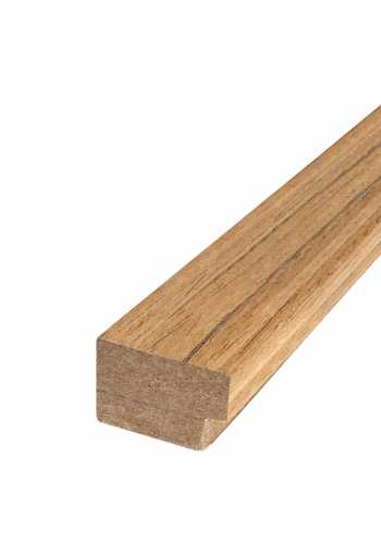 Ukončovacia lišta k akustickému panelu - NATURAL POPLAR