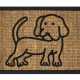 Kokosovo-gumová rohož - pes
