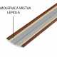 Prechodová lišta STANDARD 40 - Mahagón Sapeli
