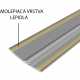Prechodová lišta STANDARD 80 - Šampaň