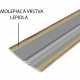 Prechodová lišta STANDARD 80 - Orech Prisca