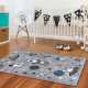 Detský kusový koberec Smart Kids 22924 grey