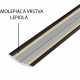 Prechodová lišta STANDARD 32 - Wenge Laurentii