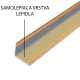 Schodová hrana samolepiaca - Buk Sylvatica 24,5x20 mm