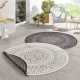 Kusový koberec Northrugs Twin 103101 Black Cream