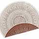 Kusový koberec Northrugs Twin 103102 Terra Cream