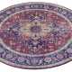 Kusový koberec Nouristan Asmar 104000 Plum red kruh