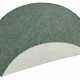 Kusový koberec Northrugs Twin 103095 Green kruh