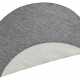 Kusový koberec Northrugs Twin 103097 Grey kruh