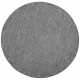 Kusový koberec Northrugs Twin 103097 Grey kruh