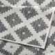 Kusový behúň Northrugs Twin 103126 Grey Cream