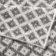 Kusový behúň Northrugs Twin 103126 Grey Cream