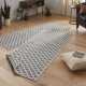 Kusový behúň Northrugs Twin 103126 Grey Cream