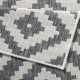 Kusový behúň Northrugs Twin 103132 Grey Cream