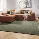 Kusový behúň Mint Rugs Cloud 103931 Moss green