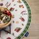 Kruhový kusový koberec Villeroy & Boch Toy´s  Delight 106193 Green Multicolour, bez vlasu